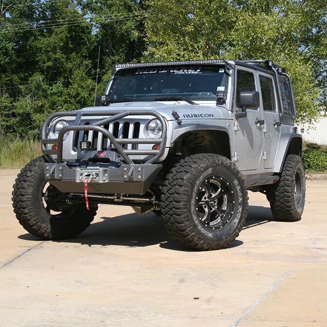 4 Inch Lift Kit 2007-2018 Jeep Wrangler JK Unlimited with Superlift Shocks Superlift