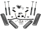 4 Inch Lift Kit 2007-2018 Jeep Wrangler JK Unlimited with Superlift Shocks Superlift