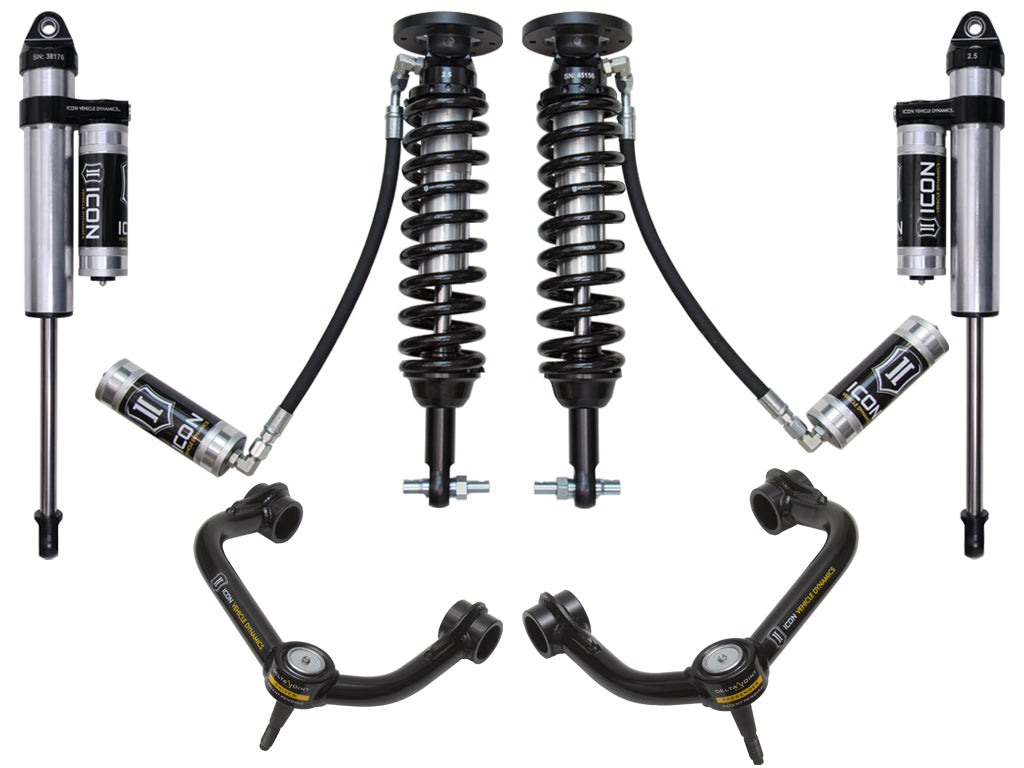 2015-2020 Ford F150 4WD 2-2.63 Inch Stage 4 Suspension System W Tubular UCA Icon Vehicle Dynamics