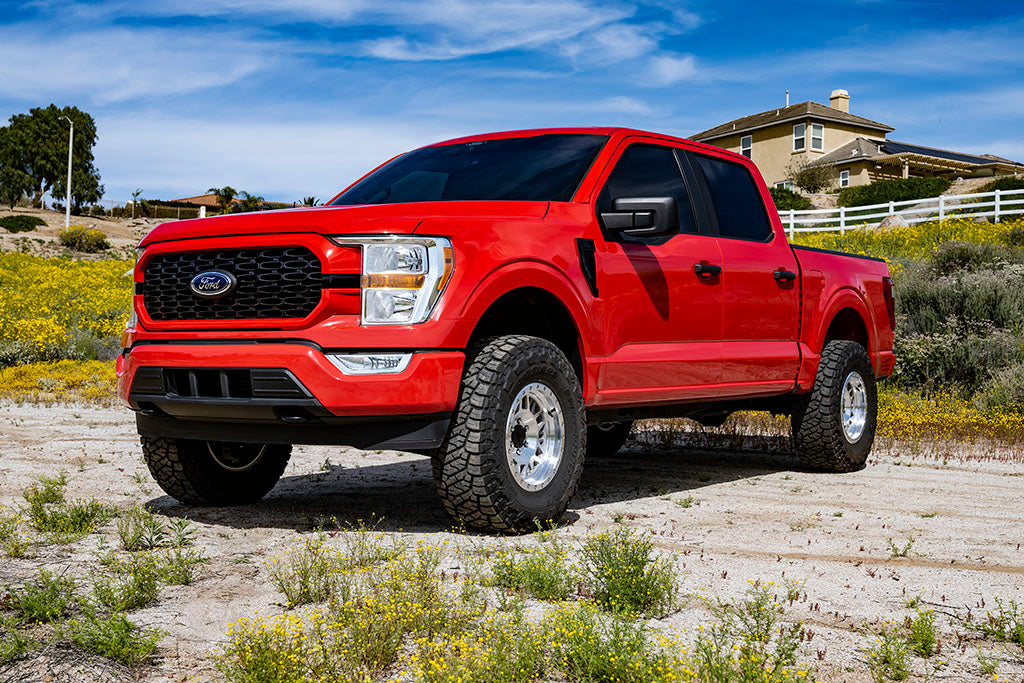 2021-2024 Ford F-150 4WD 2.75-3.5 Inch Lift Stage 2 Suspension System Billet Icon Vehicle Dynamics