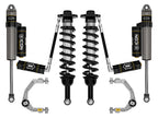 2021-2024 Ford F-150 4WD 2.75-3.5 Inch Lift Stage 3 Suspension System Billet Icon Vehicle Dynamics