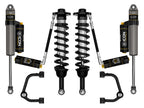 2021-2024 Ford F-150 4WD 2.75-3.5 Inch Lift Stage 4 Suspension System Tubular CDCV Icon Vehicle Dynamics