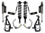 2021-2024 Ford F-150 4WD 3.5-4.5 Inch Lift Stage 3 Suspension System Billet Icon Vehicle Dynamics