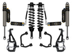 2021-2024 Ford F-150 4WD 3.5-4.5 Inch Lift Stage 4 Suspension System Tubular CDXS Icon Vehicle Dynamics
