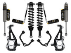 2021-2024 Ford F-150 4WD 3.5-4.5 Inch Lift Stage 4 Suspension System Tubular CDCV Icon Vehicle Dynamics