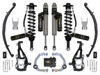 2021-2024 Ford F-150 4WD 3.5-4.5 Inch Lift Stage 5 Suspension System Billet W/ Leaf Packs Icon Vehicle Dynamics