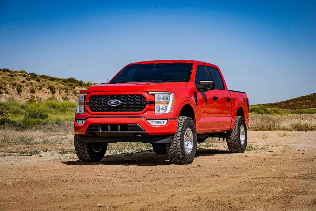 2021-2024 Ford F-150 4WD 3.5-4.5 Inch Lift Stage 5 Suspension System Tubular Icon Vehicle Dynamics