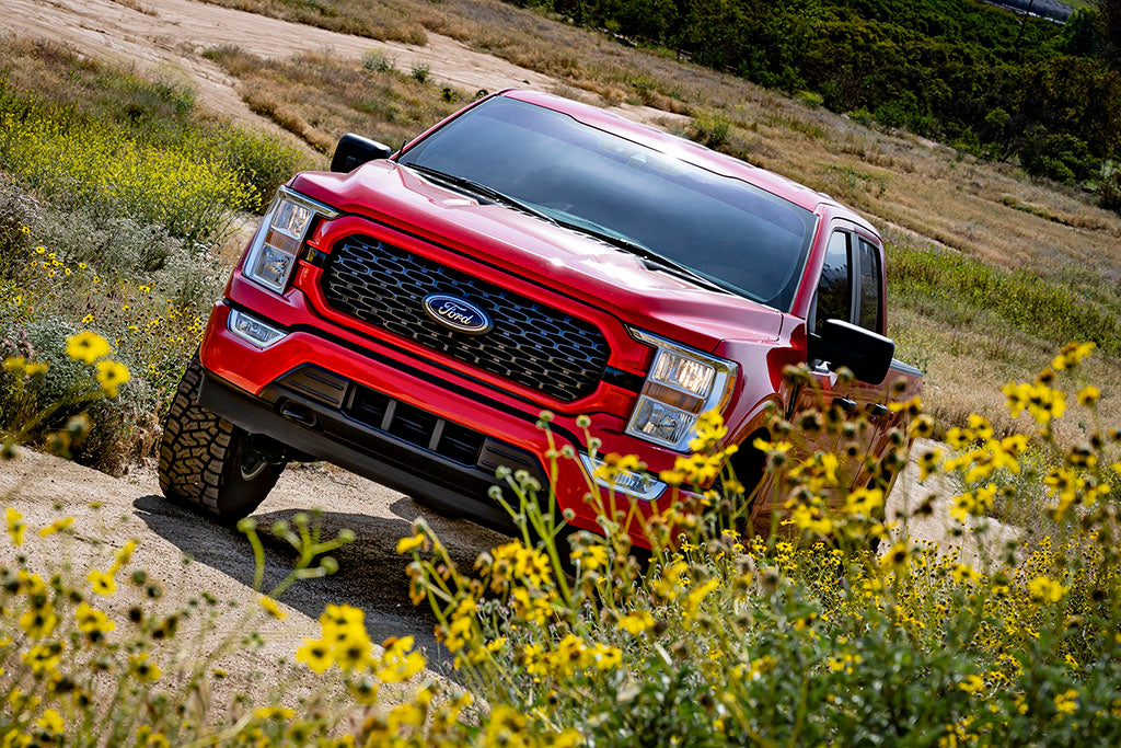 2021-2024 Ford F-150 4WD 3.5-4.5 Inch Lift Stage 5 Suspension System Billet Icon Vehicle Dynamics