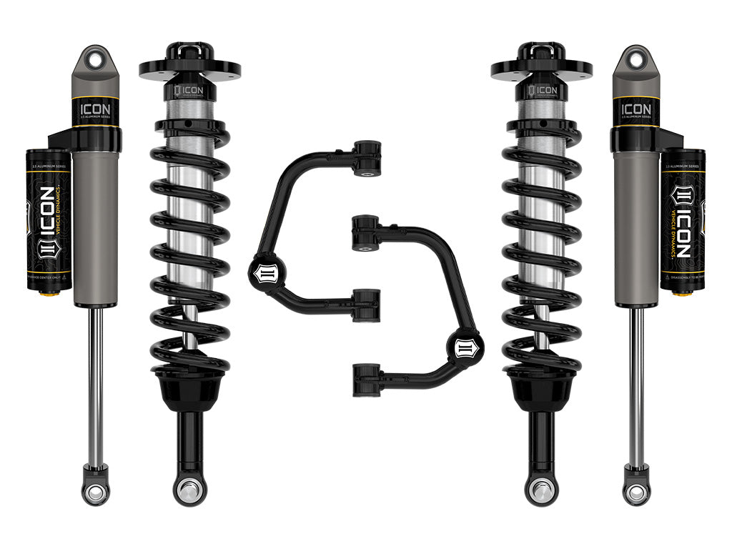 2021-2024 Ford F-150 Tremor 2.5-3 Inch Lift Stage 2 Suspension System Tubular Icon Vehicle Dynamics