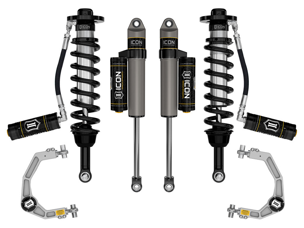 2021-2024 Ford F-150 Tremor 2.5-3 Inch Lift Stage 3 Suspension System Billet Icon Vehicle Dynamics