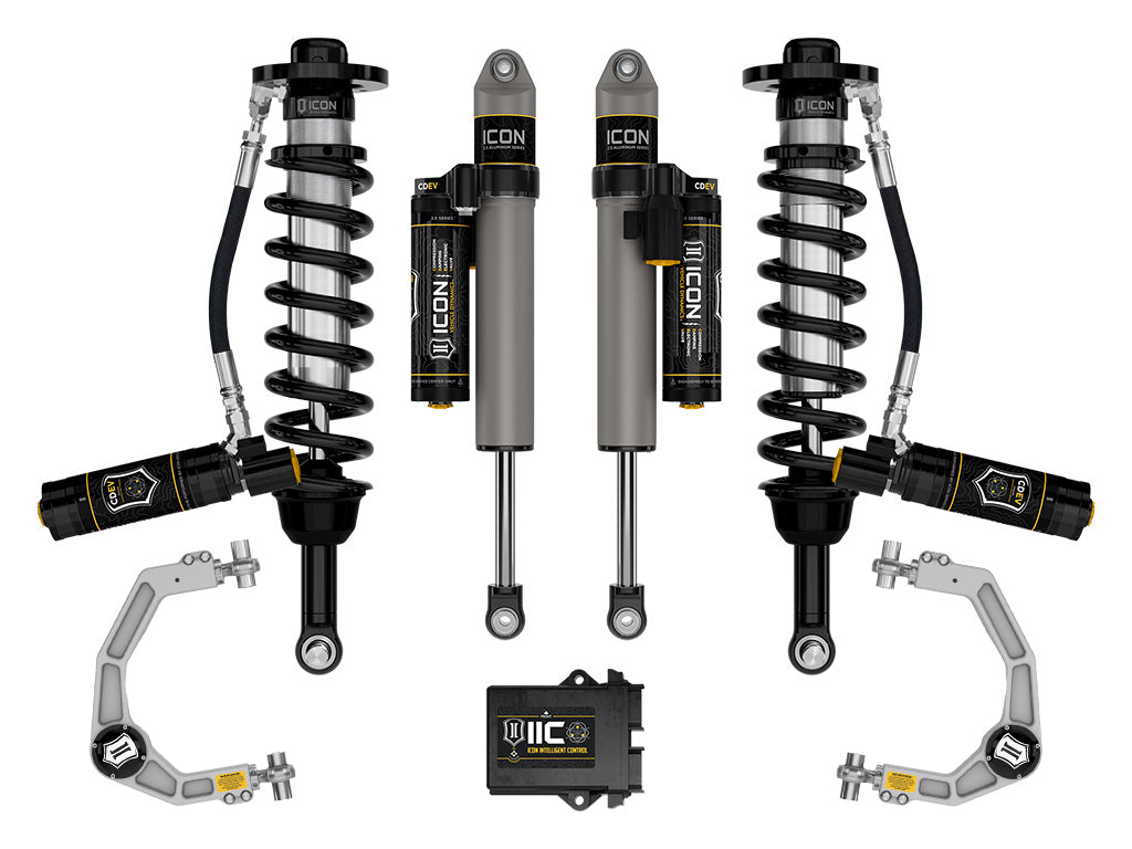 2021-2024 Ford F-150 Tremor 2.5-3 Inch Lift Stage 5 Suspension System Billet Icon Vehicle Dynamics