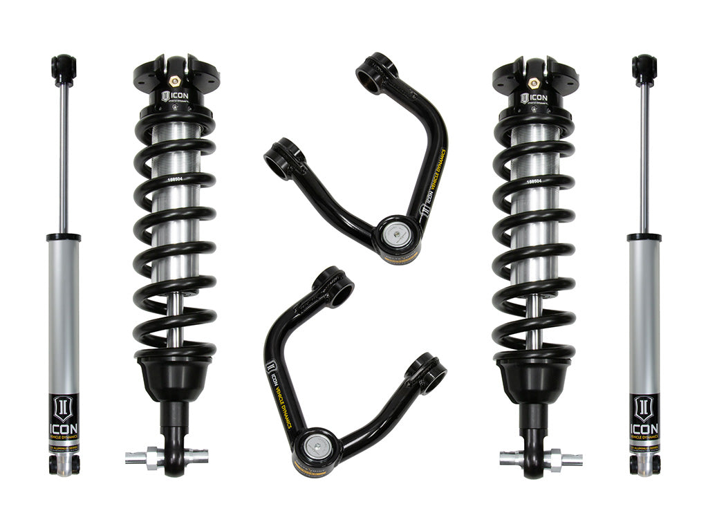 19-21 Ford Ranger 0-3.5 Inch Lift Stage 2 Susp System Tubular UCA Al Knuckle Icon Vehicle Dynamics