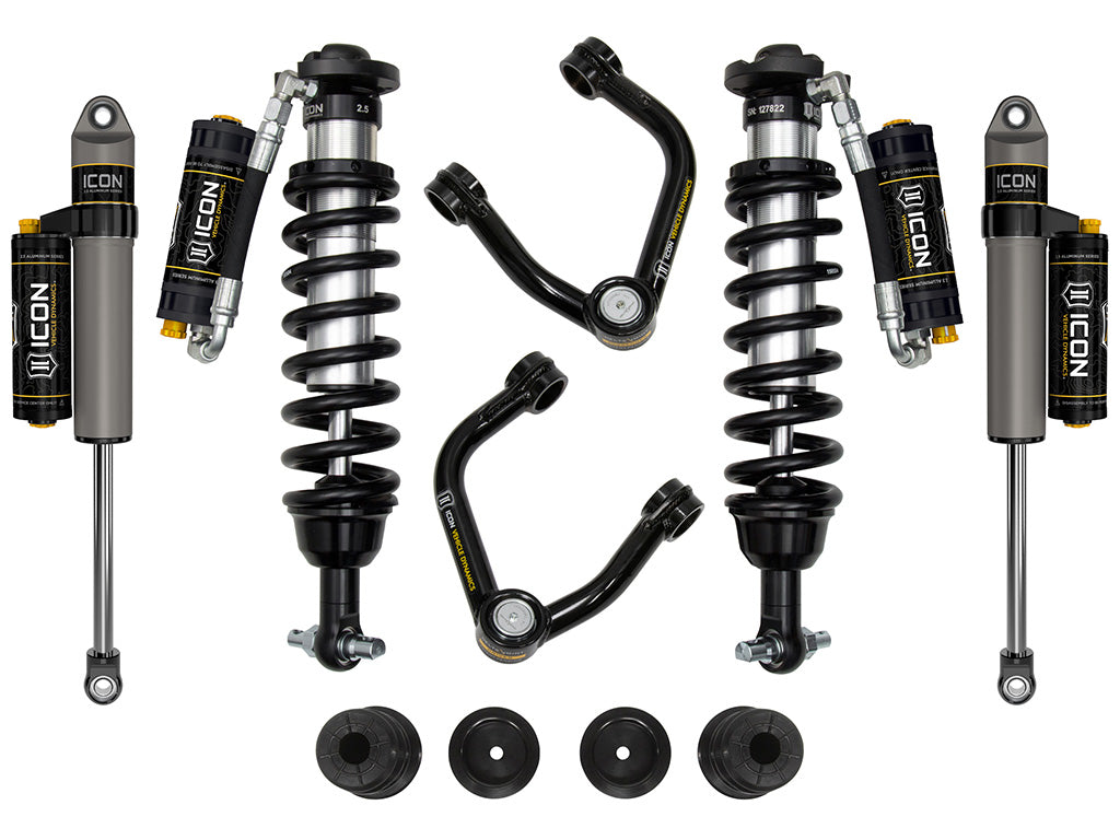 19-21 Ford Ranger 0-3.5 Inch Lift Stage 5 Susp System Tubular UCA Al Knuckle Icon Vehicle Dynamics