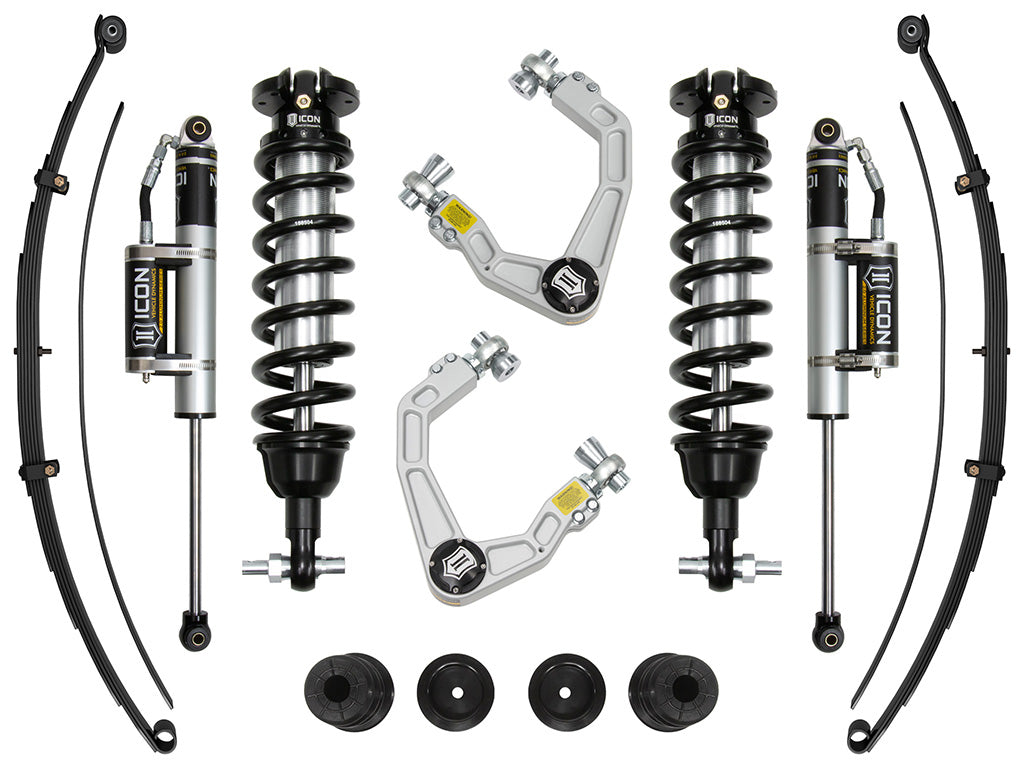 19-21 Ford Ranger 0-3.5 Inch Lift Stage 6 Susp System Billet UCA Al Knuckle Icon Vehicle Dynamics