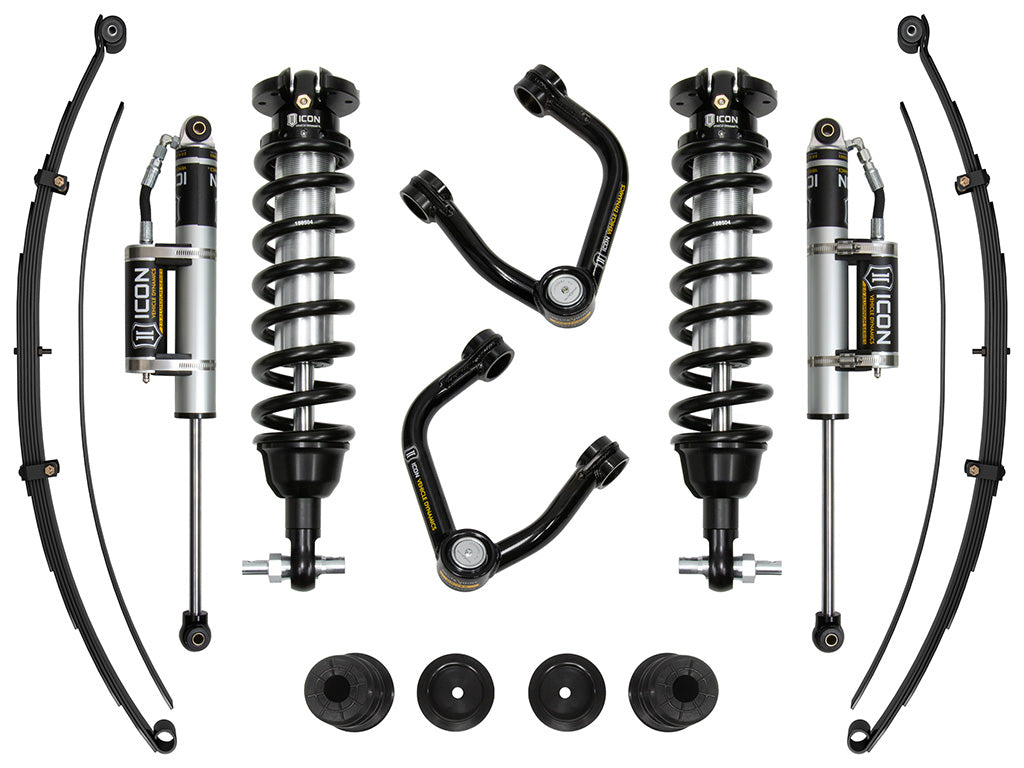 19-21 Ford Ranger 0-3.5 Inch Lift Stage 6 Susp System Tubular UCA Al Knuckle Icon Vehicle Dynamics