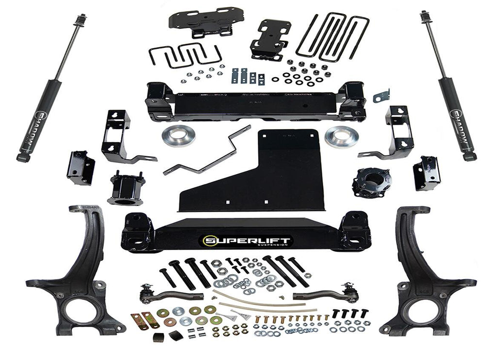 6 Inch Lift Kit 2007-2021 Tundra with Superlift Rear Shocks Superlift