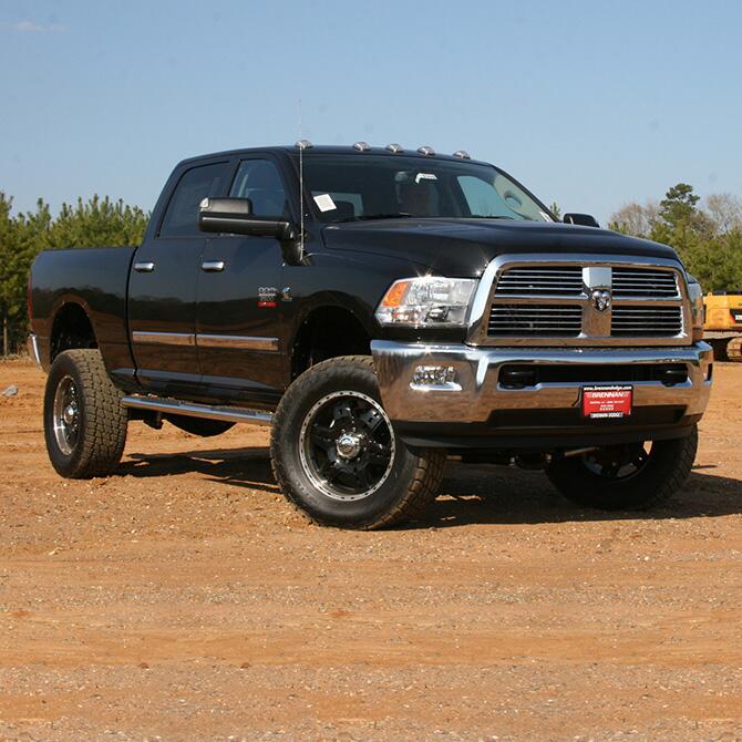 4 Inch Lift Kit 2010-2013 Dodge Ram 2500 and 2010-2012 3500 4WD Diesel Engine with Bilstein Shocks Superlift