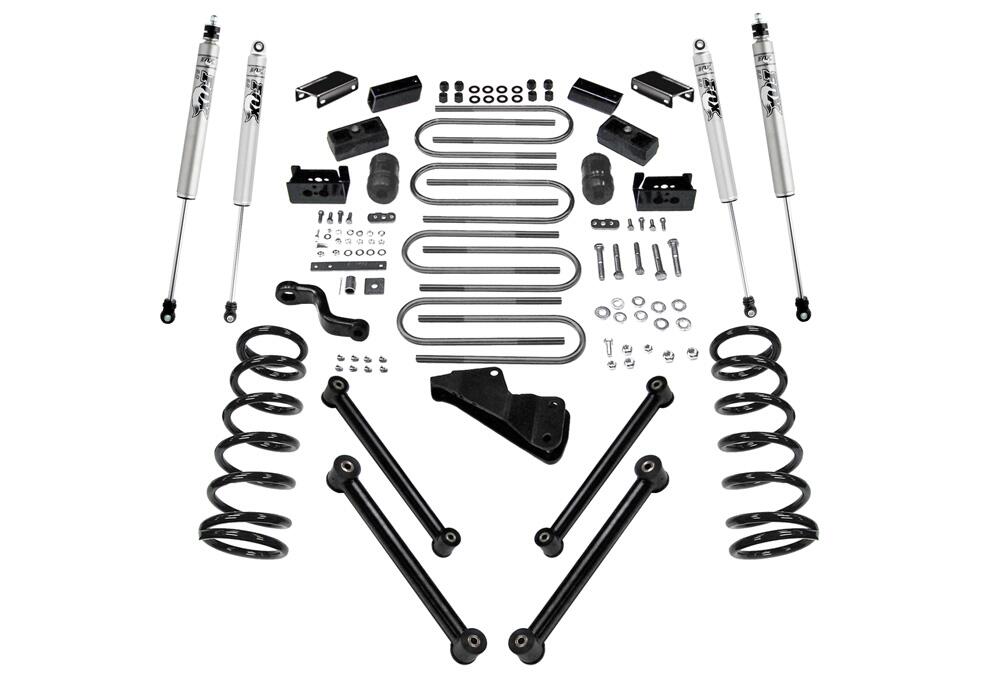 6 Inch Lift Kit 2010-2013 Dodge Ram 2500/2010-2012 3500 4WD Diesel Engine with Fox 2.0 Series Shocks Superlift