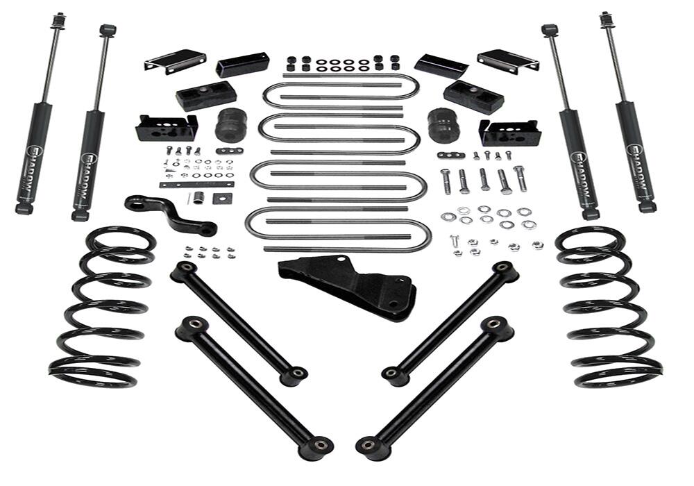 6 Inch Lift Kit 2010-2013 Dodge Ram 2500 and 2010-2012 3500 4WD Diesel Engine with Superlift Shocks Superlift