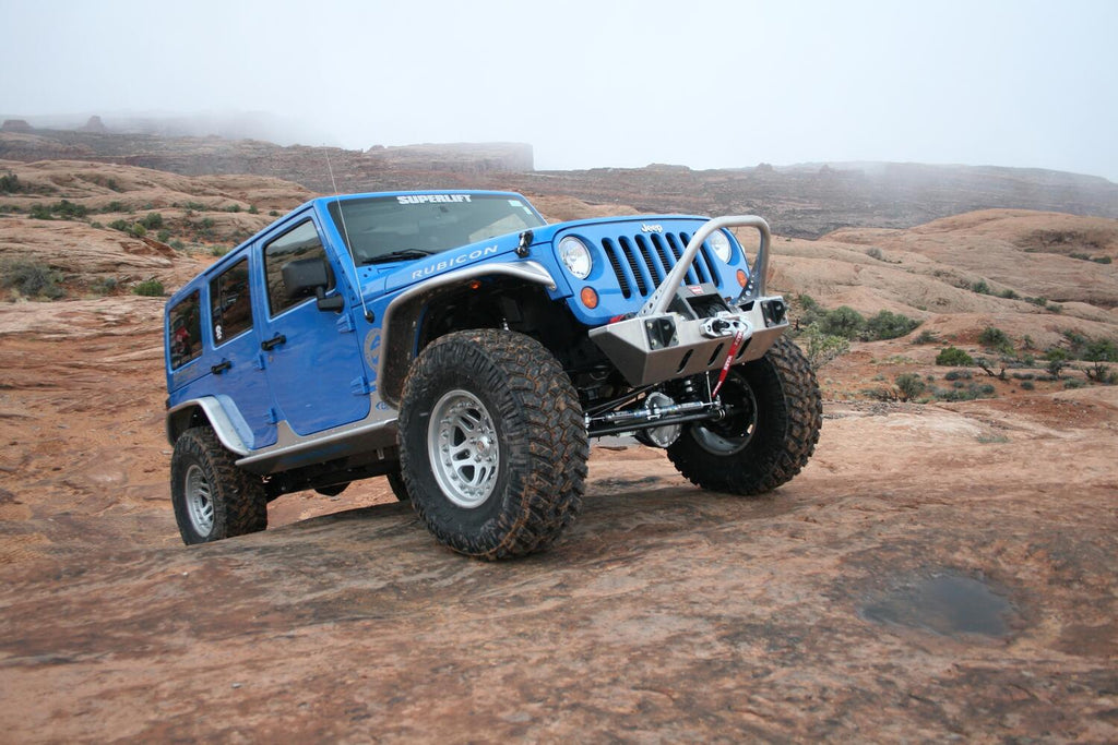 4 Inch Lift Kit 2007-2018 Jeep Wrangler JK Unlimited with Reflex Control Arms and Bilstein Shocks Superlift