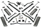 4 Inch Lift Kit 2007-2018 Jeep Wrangler JK Unlimited with Reflex Control Arms and Superlift Shocks Superlift
