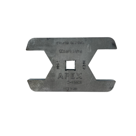 2.5 Ton Jeep JK/JL/JT Steel Steering Assembly Jam Nut Wrench Kit (1), 46-48MM (1) 41-43MM Apex Chassis