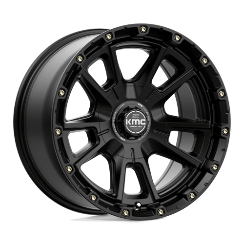 KM100 17X9 5X5.0/5.5 S-BLK -12MM