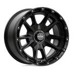 KM100 17X9 5X5.0/5.5 S-BLK -12MM