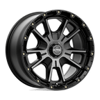 KM100 17X9 6X4.5/5.5 S-BLK GTCC 18MM
