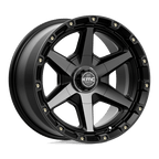 KM101 17X9 5X5.0/5.5 S-BLK GTCC 18MM