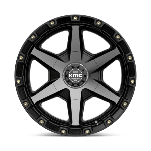 KM101 17X9 6X4.5/5.5 S-BLK GTCC 18MM