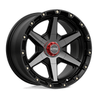 KM101 17X9 5X5.0/5.5 S-BLK GTCC -12MM