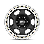KM233 17X9 5X5.0 S-BLK -38MM