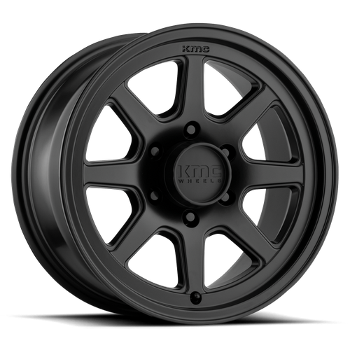 KM301 15X8 6X5.5 S-BLK -19MM