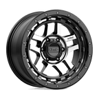 KM540 18X8.5 6X5.5 S-BLK MACH 00MM