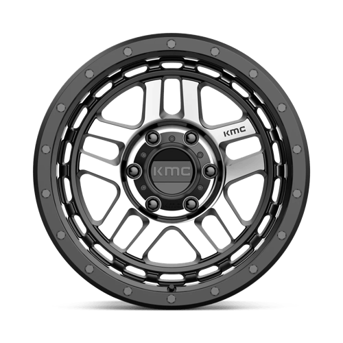 KM540 18X8.5 6X120 S-BLK MACH 00MM