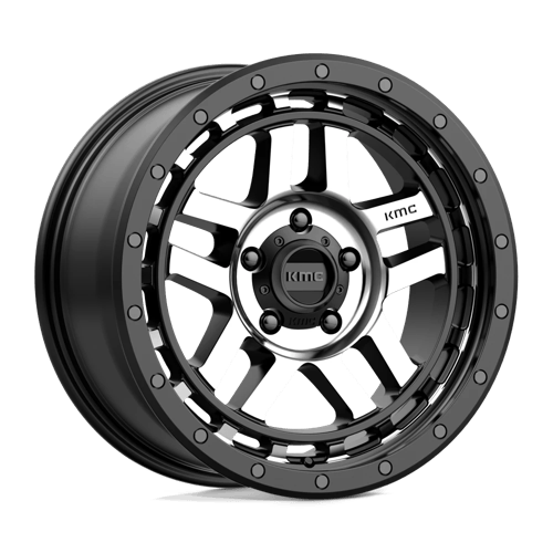 KM540 18X8.5 5X150 S-BLK MACH 18MM