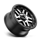 KM540 17X8.5 5X5.0 S-BLK MACH 18MM