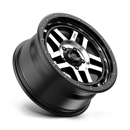 KM540 18X8.5 5X150 S-BLK MACH 18MM