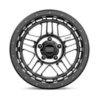 KM540 18X8.5 5X5.0 S-BLK MACH 18MM
