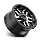 KM540 17X8.5 6X4.5 S-BLK MACH 18 CB 66.1