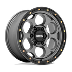 KM541 17X9 6X5.5 S-GRY BLK-LP -12MM
