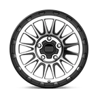 KM542 17X9 5X5.0 S-BLK MACH 18MM