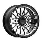 KM542 17X8 6X5.5 S-BLK MACH 20MM