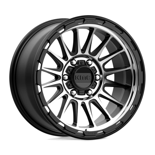KM542 17X8.5 8X180 S-BLK MACH 00MM