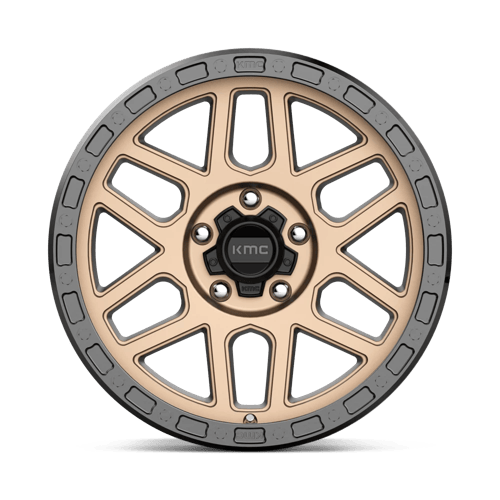 KM544 17X9 5X5.0 M-BRZ BLK LP -12MM