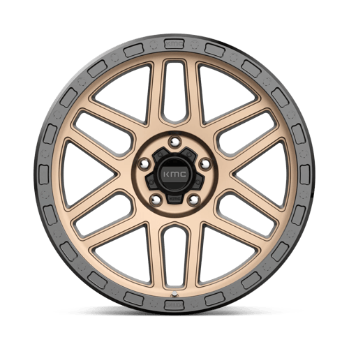 KM544 17X8.5 5X5.0 M-BRZ BLK LP 00MM