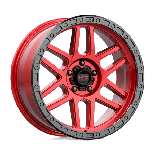 KM544 17X8.5 5X5.0 C-RED BLK-LP 00MM