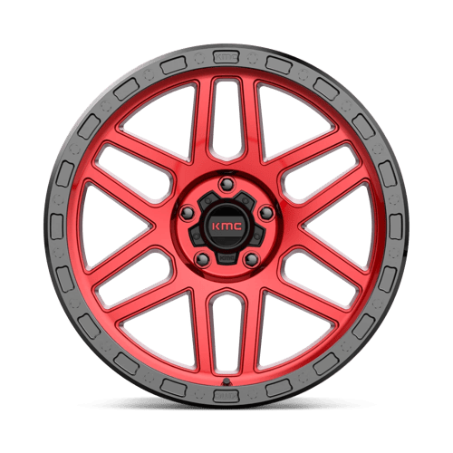 KM544 17X8.5 5X5.0 C-RED BLK-LP 00MM