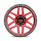 KM544 17X8.5 6X135 C-RED BLK-LP 00MM
